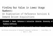 Finding Our Value in Lower Usage Numbers:  An Examination of Reference Services & Demand Driven Acquisitions