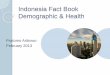 Indonesia Fact Book 2013 - Demography & Health