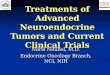 NIH Presentation Nov 2016 Neuroendocrine Tumor Clinical Trials