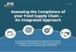 Assessing the compliance of your food supply chain--an integrated approach