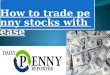 How to trade penny stocks with easily