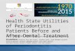 Health state utilities of periodontitis patients
