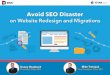 Avoid SEO Disaster on Website Redesign and Migrations