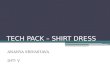 Tech pack for Shirt Dress