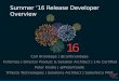 Summer 16 Developer Overview