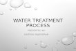 Water treatment process