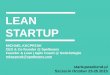 Introduction to Lean Startup for Startup Weekend attendees - Michael Kacprzak