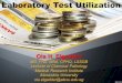 Lab Test Utilization, 03-03-2016