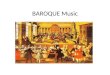 Baroque music period