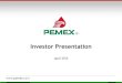 PEMEX Investor Presentation