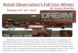 Retail Observation’s Fall Into Winter