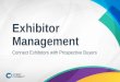 Exhibitor Management