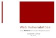 Web Vulnerabilities - Building Basic Security Awareness