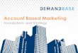 Account-Based Marketing: Foundations and Strategy