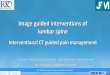 Y maratos Image guided interventions of lumbar Spine jfim hanoi 2015