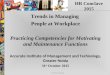 Competency Framework and Employee Motivation