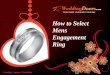 How to select mens engagement ring