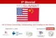 5th Biennial North Carolina Summit On United States/China Education