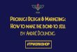 "Product Design & Marketing: How to make the bond to sell" by André Doumenc