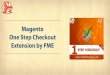 Magento One Step Checkout Extension by FME