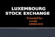 Luxembourg stock exchange