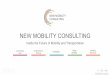 New Mobility Consulting Executive Overview