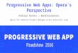 Progressive Web Apps: Opera's perspective