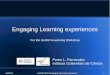 Engaging learning experiences