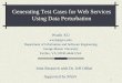Generating Test Cases for Web Services Using Data Perturbation