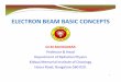 6. Electron Beam Concept - Dr. Ravikumar