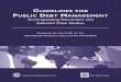 GUIDELINES FOR PUBLIC DEBT MANAGEMENT 