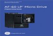 AF-60 LP™ Micro Drive Programming Guide