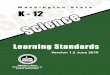 Washington State Science Standards