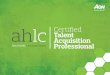 Certified Talent Acquisition Professional