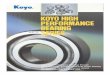 Microsoft PowerPoint - Koyo Catalogue High Perf. Brg. Series.ppt