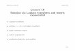 Lecture 10 Solution via Laplace transform and matrix exponential