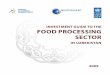 Investment guIde to tHe Food ProcessIng sector