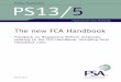 PS13/5: The new FCA handbook: Feedback on Regulatory reform 