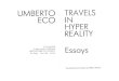 UMBERTO TRAVELS ECO IN HYPER REALITY