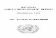 HDR - MACEDONIA 1999 - Civil Society in Transition