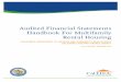 Audited Financial Statements Handbook For Multifamily Rental 