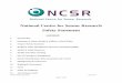 NCSR Safety Statement