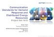 Communication Standards for Demand Response and Distributed 