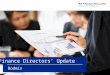Bodmin - Essential 6-monthly Finance Directors' Update – Nov/Dec 2016