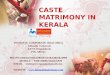 Caste matrimony in kerala