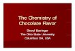 The Chemistry of Chocolate Fla o Chocolate Flavor