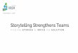 Storytelling Strengthens Teams