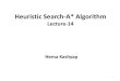 Lecture 14 Heuristic Search-A star algorithm
