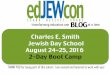 Charles E. Smith edJEWcon Bootcamp