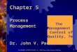 Total Quality Management Process Management